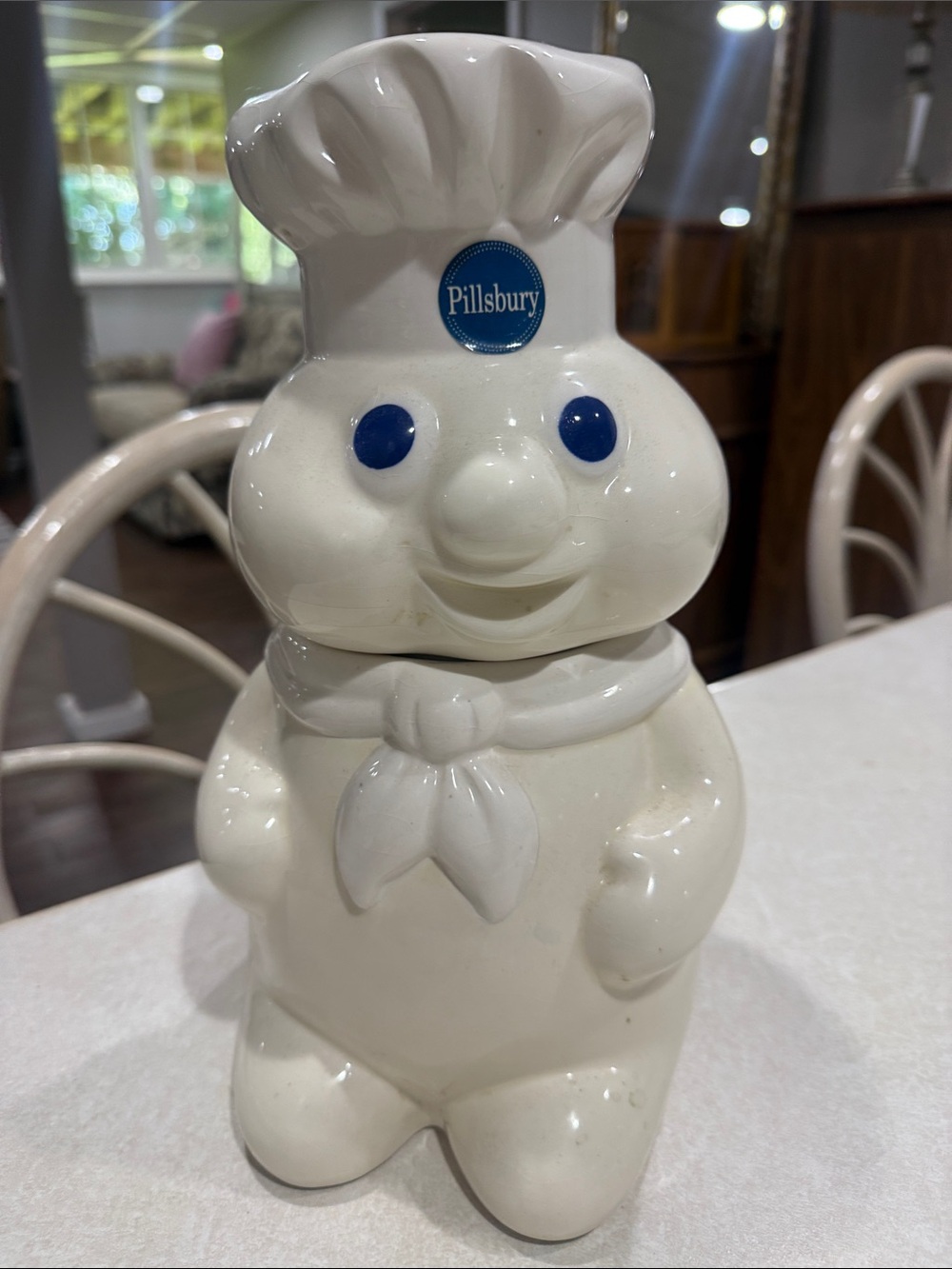 Pillsberry 1958 doughboy cookie jar. Beanie and BANK as well. - Picture 2 of 5